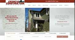 Desktop Screenshot of georgiaconstruction.net