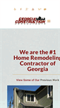Mobile Screenshot of georgiaconstruction.net